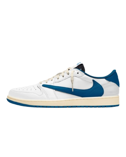 Travis Scott x fragment x Air Jordan 1 Low OG 2025 "White/Blue"