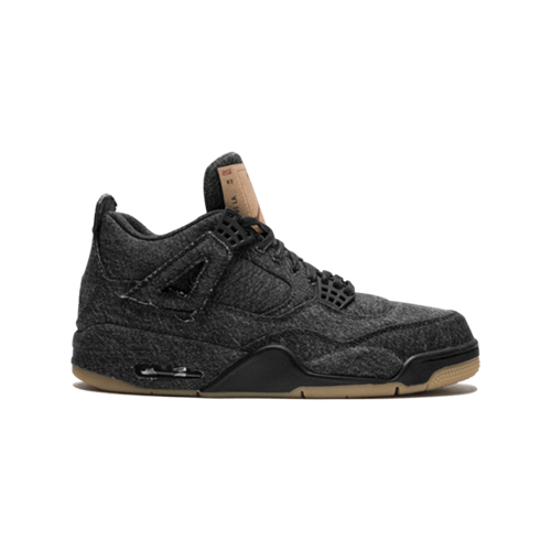 Air Jordan 4 Retro Leviโs Black
