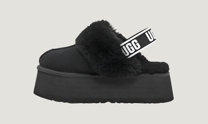 UGG Funkette Black |  נעלי האג פונקט שחור