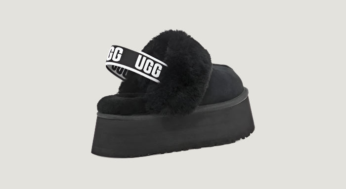 UGG Funkette Black |  נעלי האג פונקט שחור