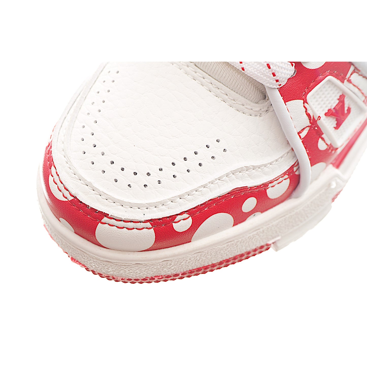 Louis Vuitton Trainer Sneaker White and Red Dots Kids/ ילדים