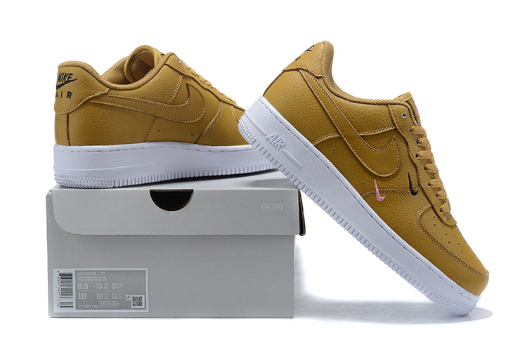 Nike Air Force 1 Low '07 "Essential Wheat Mini Swoosh"