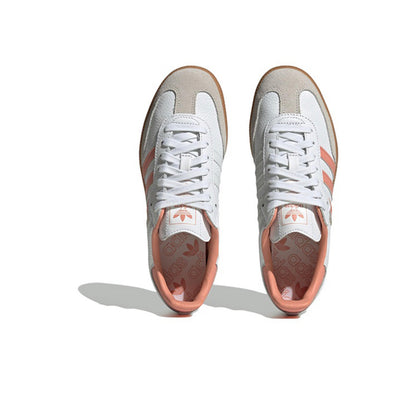 Adidas Samba white peach