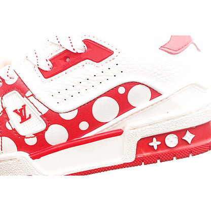 Louis Vuitton Trainer Sneaker White and Red Dots Kids/ ילדים