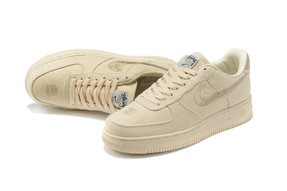 Nike Air Force 1 X Stussy 'Fossil'