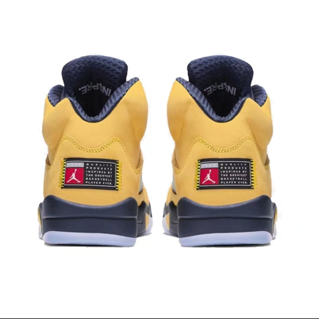 Air Jordan 5 'Amarillo/College Navy'