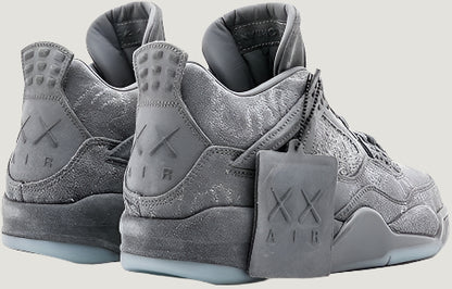 Air Jordan 4 Retro Kaws Grey