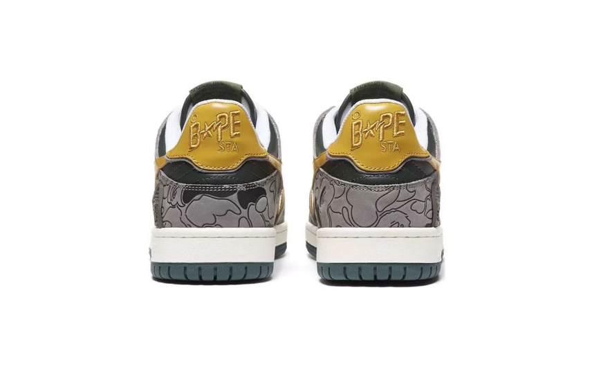 BAPE Sk8 Sta Low 'Green Camo'