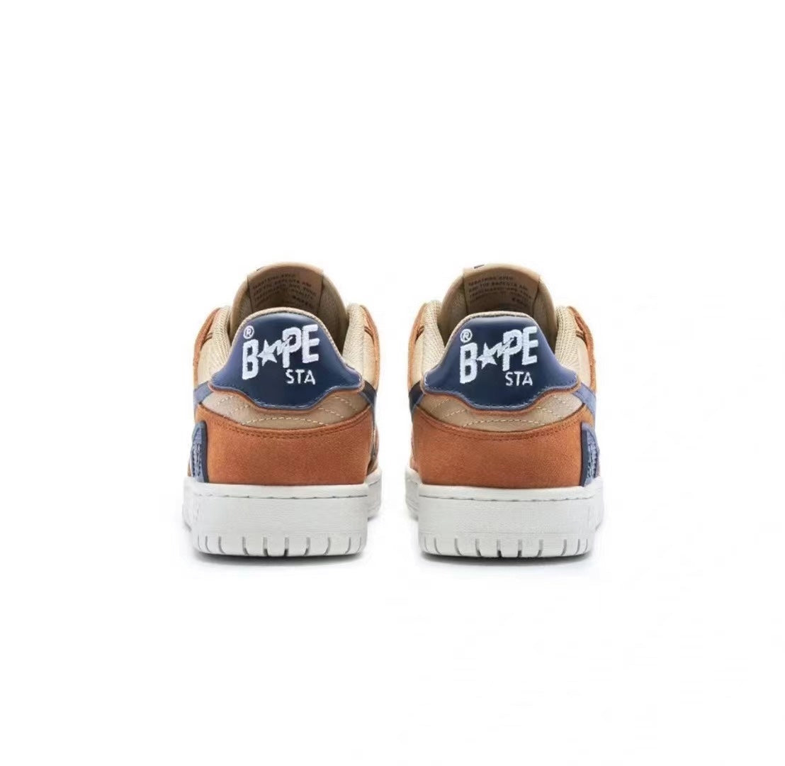 BAPE Sk8 Sta Low 'Beige Blue'