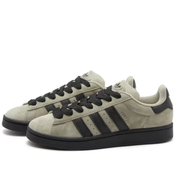 Adidas Campus 00S Silver Pebble & Core Black