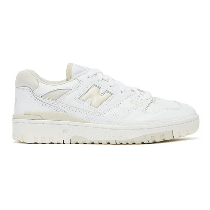 New Balance 550 Womens White / Silver Birch Trainers