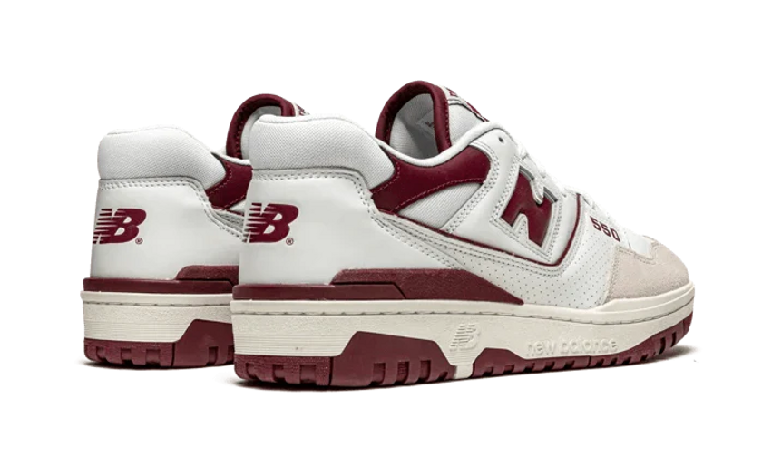 New Balance 550 Sea Salt Burgundy