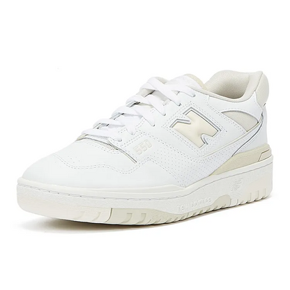 New Balance 550 Womens White / Silver Birch Trainers