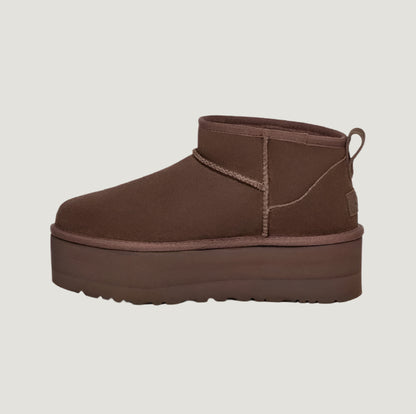 UGG Classic Ultra Mini Platform Brown | נעליי האג פלטפורמה חום עץ