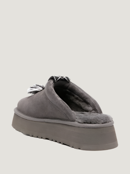 UGG Tazzle Platform Gray| האג טאזל פלטפורמה אפור