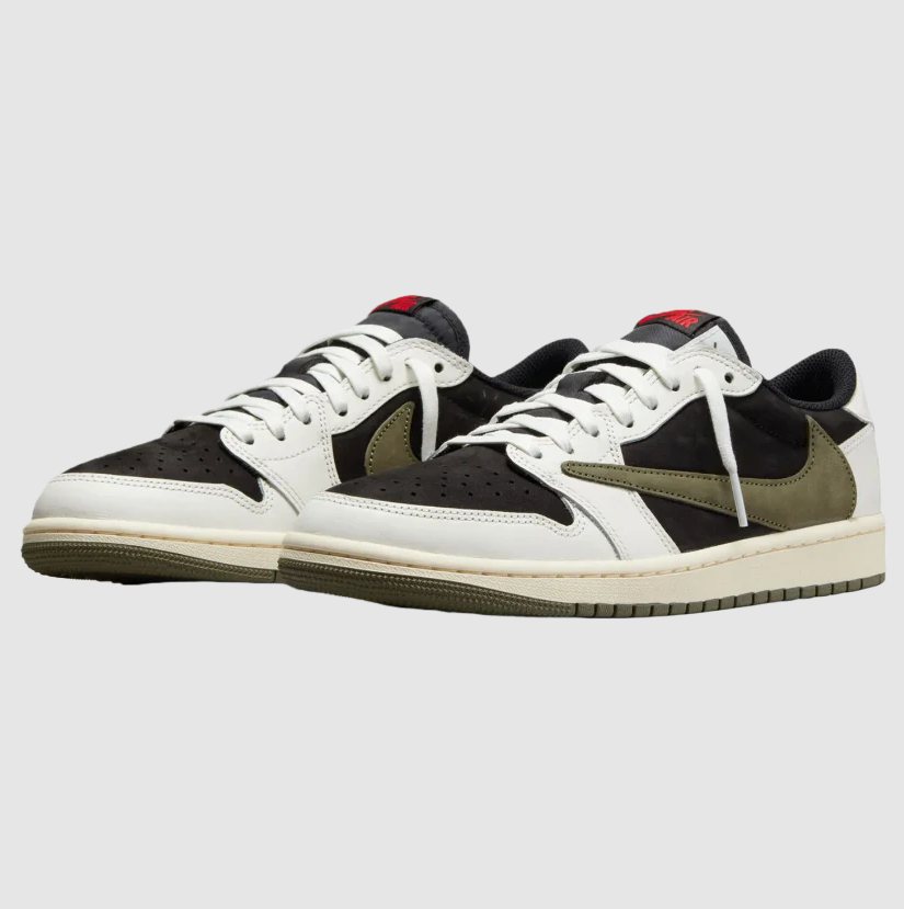 Travis Scott X Nike Air Jordan 1 Low Olive