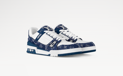 Louis Vuitton Trainer Sneaker Blue