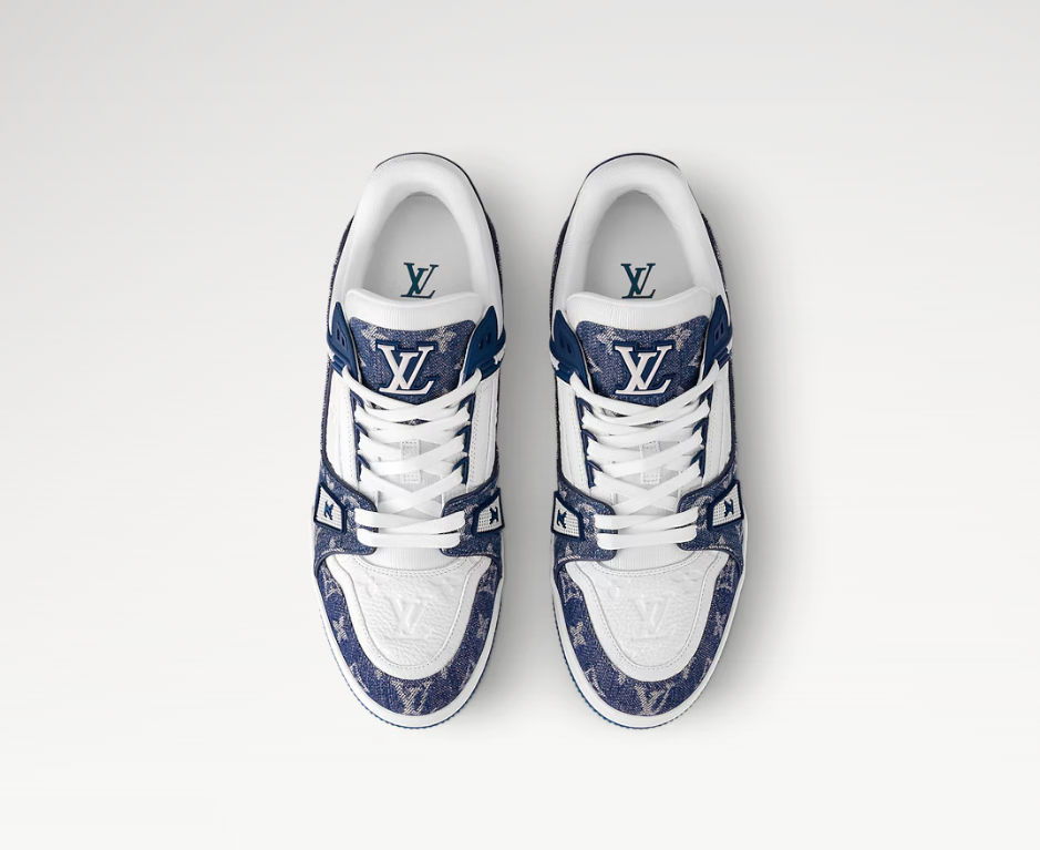 Louis Vuitton Trainer Sneaker Blue