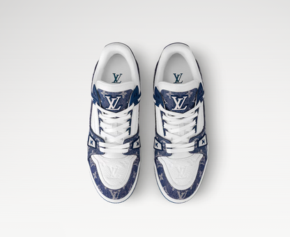 Louis Vuitton Trainer Sneaker Blue