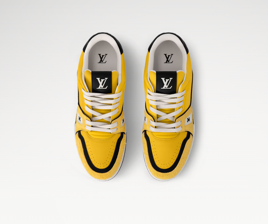 Louis Vuitton Trainer Sneaker Yellow