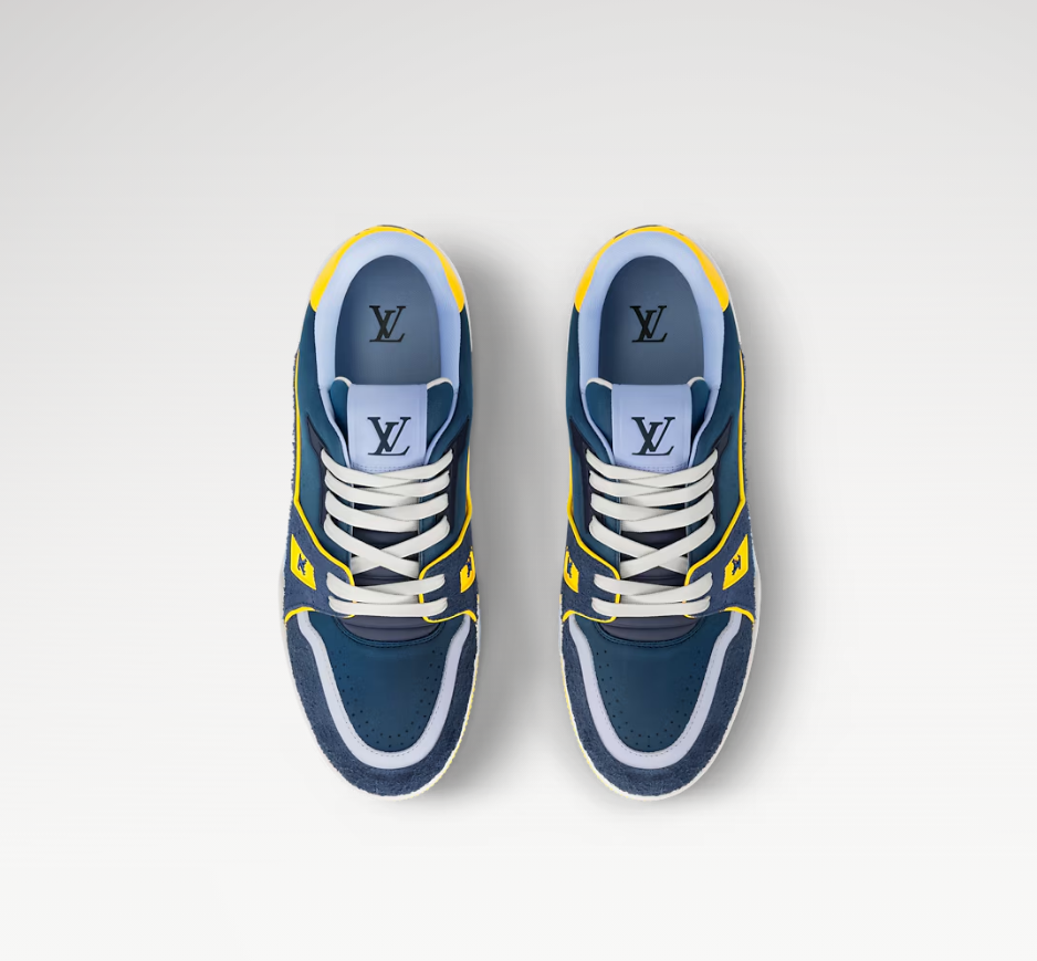 Louis Vuitton Trainer Sneaker Blue