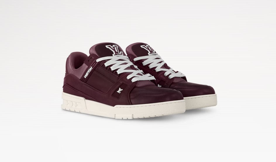 Louis Vuitton Trainer Sneaker Bordeaux