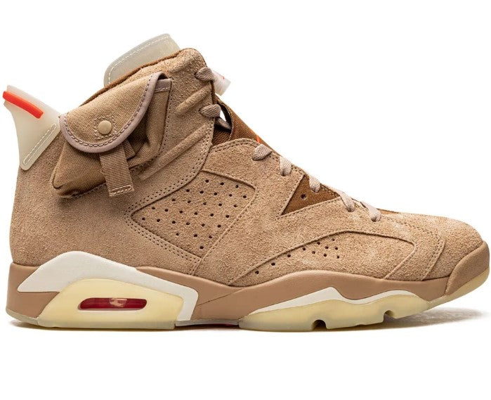 Jordan x Travis Scott Air Jordan 6 Retro SP "British Khaki Promo Sample"