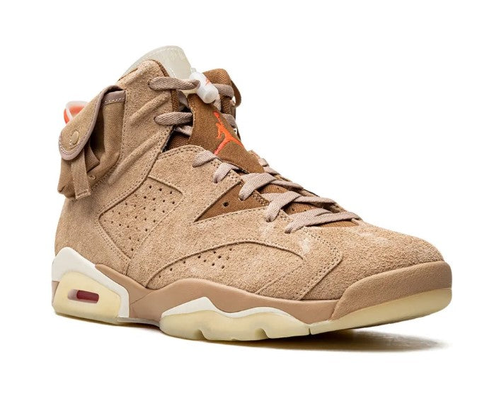 Jordan x Travis Scott Air Jordan 6 Retro SP "British Khaki Promo Sample"