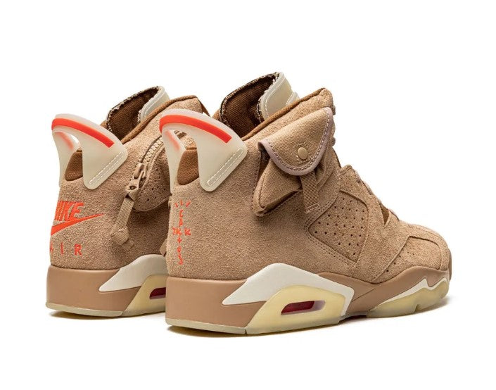 Jordan x Travis Scott Air Jordan 6 Retro SP "British Khaki Promo Sample"