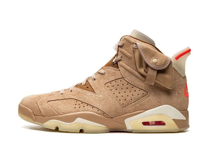 Jordan x Travis Scott Air Jordan 6 Retro SP "British Khaki Promo Sample"