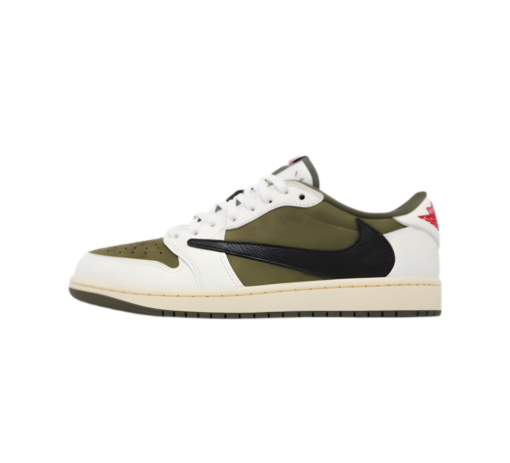 Travis Scott X Nike Air Jordan 1 Low Olive