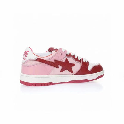 BAPE Sk8 Sta Low 'ABC Camo - Red'