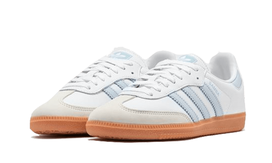 Adidas Samba OG White Halo Blue Gumv