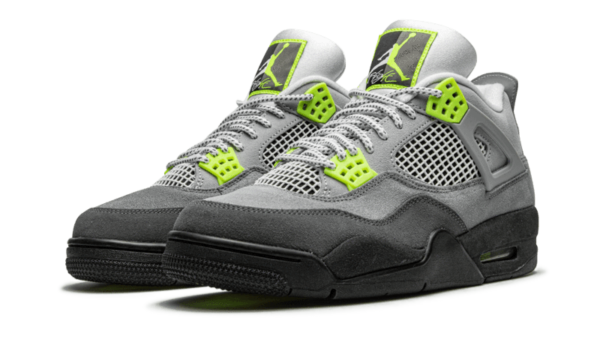 Air Jordan 4 Neon Volt