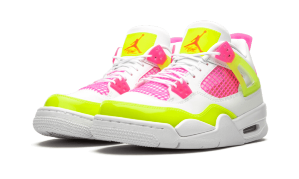 Air Jordan 4 Retro White Lemon Pink