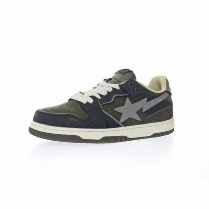 BAPE Sk8 Sta Low 'Navy/Grey'