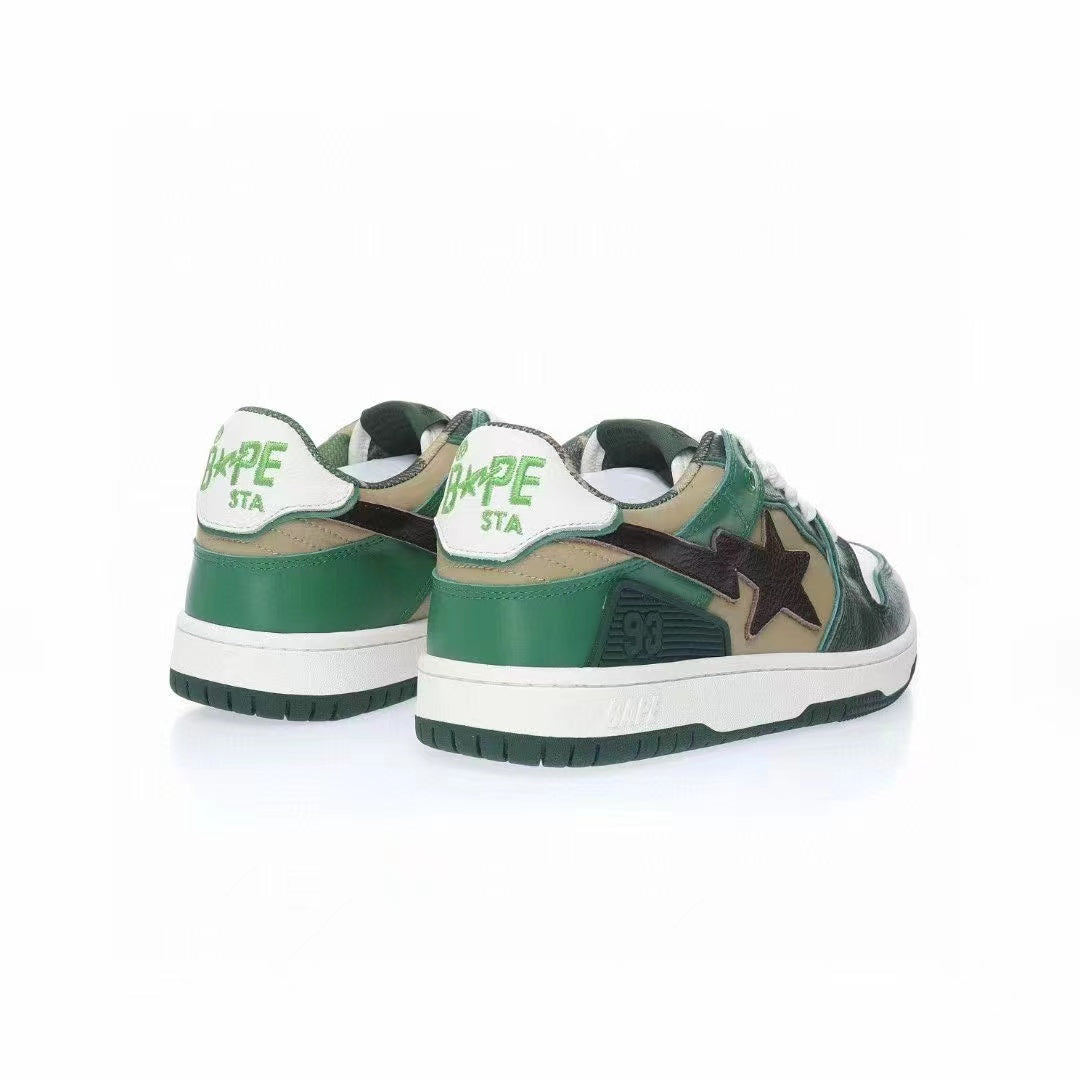 BAPE Sk8 Sta Low 'Army Green'