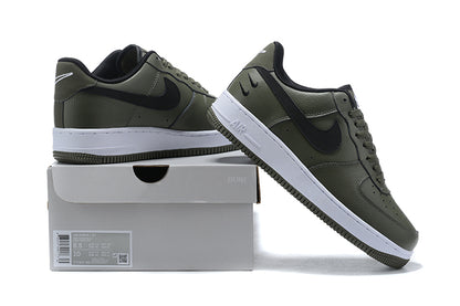 Nike Air Force 1 Double Swoosh Olive Green