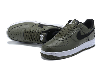 Nike Air Force 1 Double Swoosh Olive Green