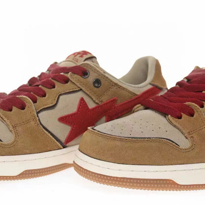 BAPE Sk8 Sta Low 'Wheat Red'