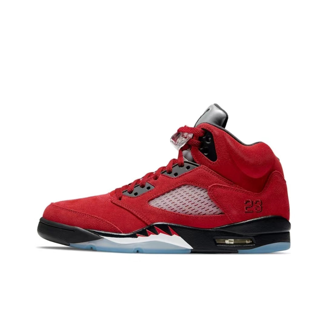 Air Jordan 5 Retro 'Raging Bull Red Suede'