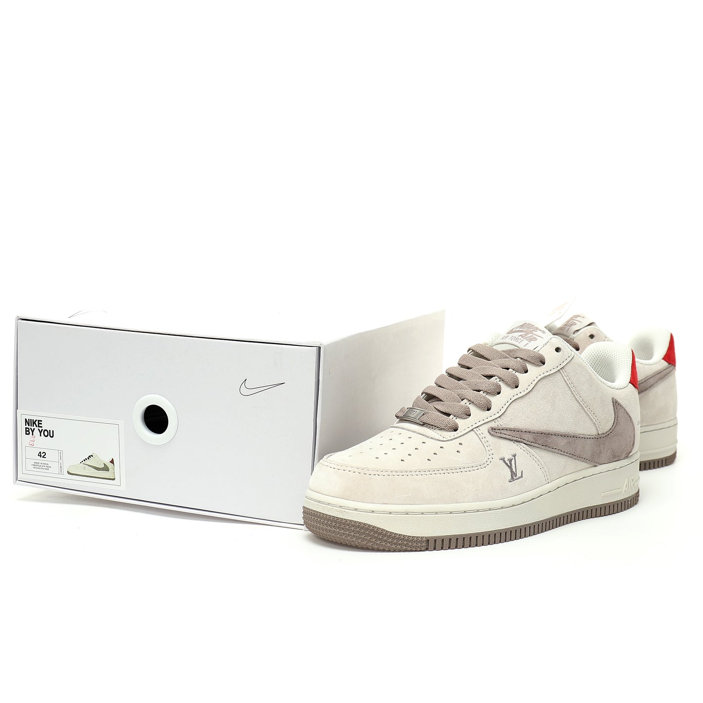 Air Force 1 Low  X Louis Viton Grey