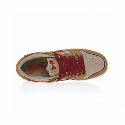 BAPE Sk8 Sta Low 'Wheat Red'