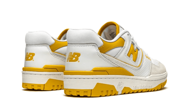 New Balance 550 Sea Salt Varsity Gold