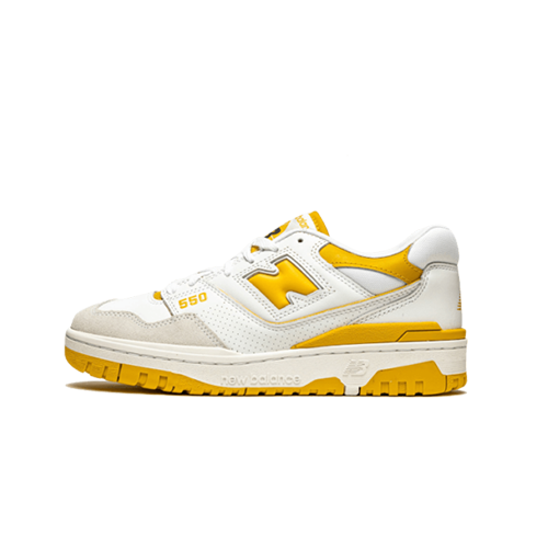 New Balance 550 Sea Salt Varsity Gold