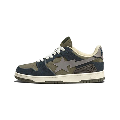 BAPE Sk8 Sta Low 'Navy/Grey'