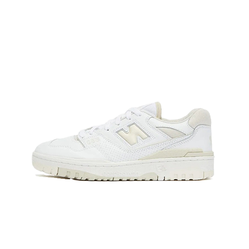 New Balance 550 Womens White / Silver Birch Trainers