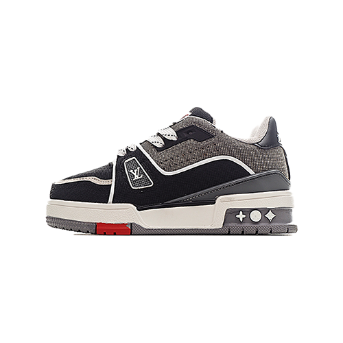 Louis Vuitton Trainer Sneaker Grey/Black Kids/ ילדים