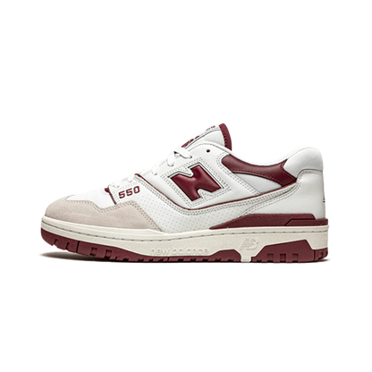 New Balance 550 Sea Salt Burgundy