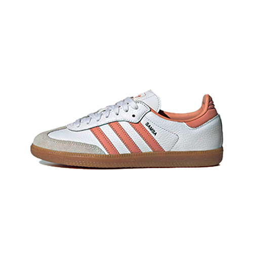 Adidas Samba white peach